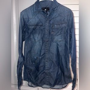 🔥 MENS DENIM G-STAR RAW SHIRT